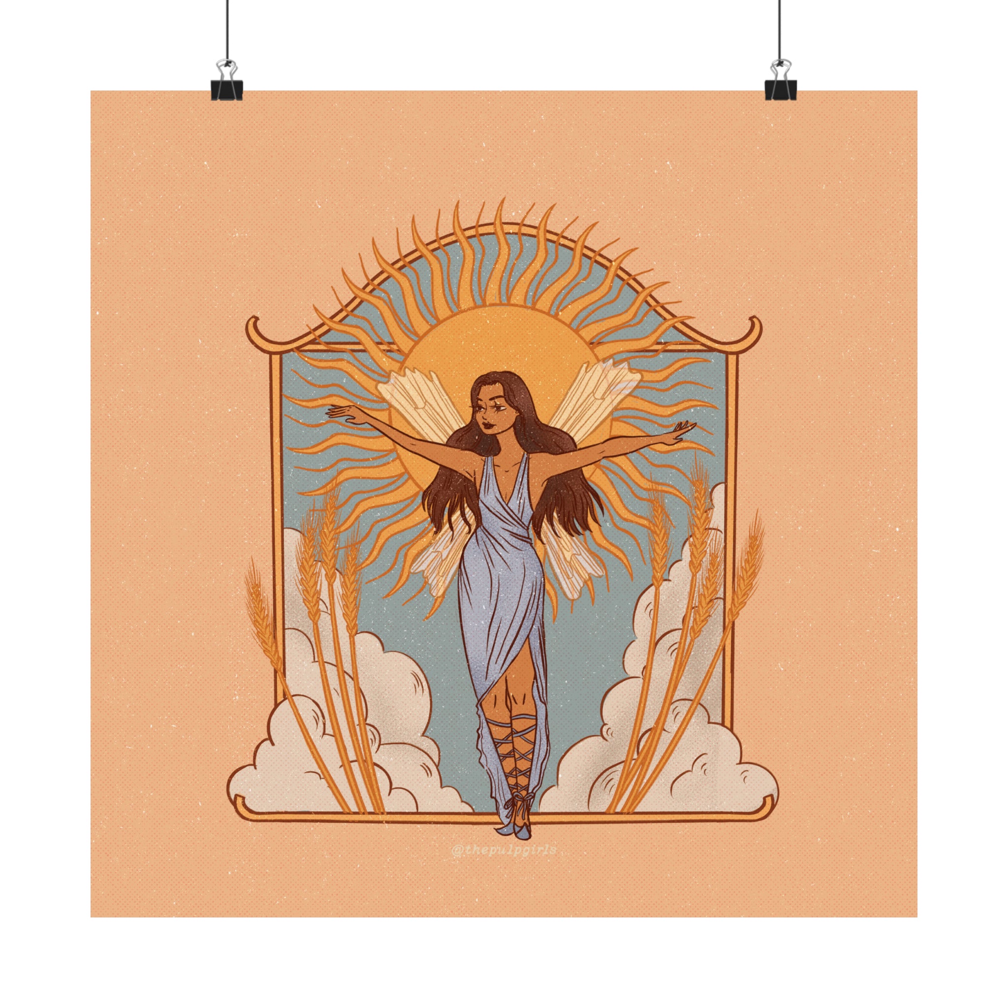 The Sun Fairy Art Print