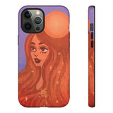 Sun Goddess Phone Case - Purple