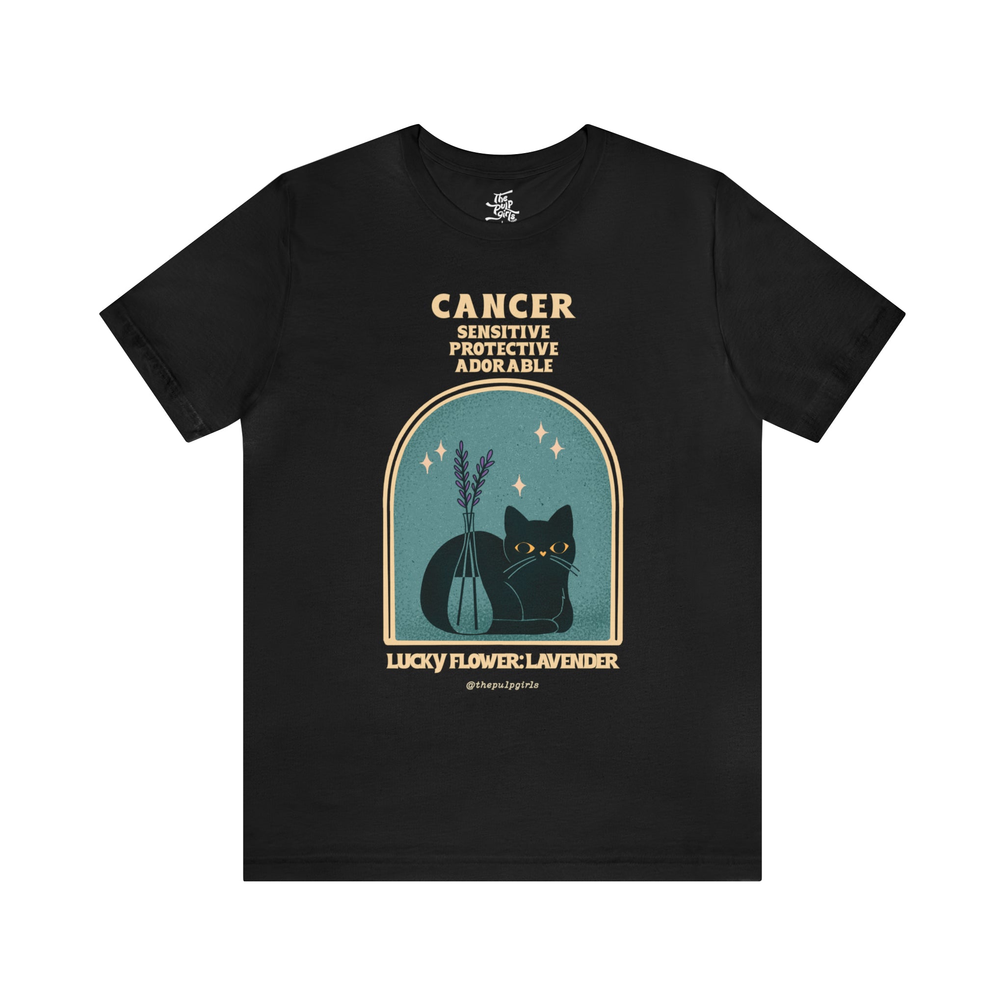 Cancer Cat Astrology Tee
