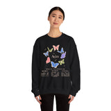 Aries Butterfly Astrology Crewneck