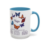 Virgo Butterfly Astrology Mug