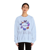 Gemini Butterfly Astrology Crewneck