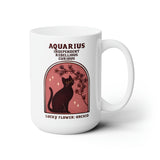 Aquarius Cat Astrology Mug