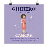 Studio Ghibli Fan - Chihiro - Cancer - Art Print
