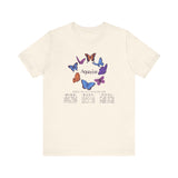 Aquarius Astrology Butterfly Tee