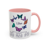 Libra Butterfly Astrology Mug