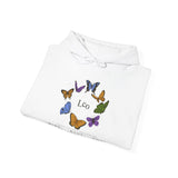 Leo Butterfly Astrology Hoodie