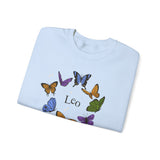 Leo Butterfly Astrology Crewneck
