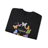 Capricorn Butterfly Astrology Crewneck