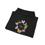 Leo Butterfly Astrology Hoodie