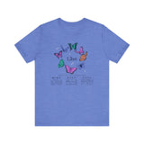 Libra Astrology Butterfly Tee
