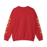 Orange Cat Lover Crewneck Sweatshirt