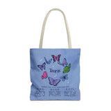 Taurus Butterfly Astrology Tote