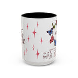 Aries Butterfly Astrology Mug