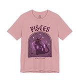 Pisces Spooky Cat Astrology Tee