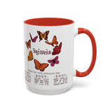 Sagittarius Butterfly Astrology Mug
