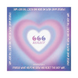 666 Angel Number Matte Art Print
