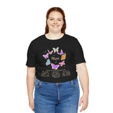 Pisces Astrology Butterfly Tee