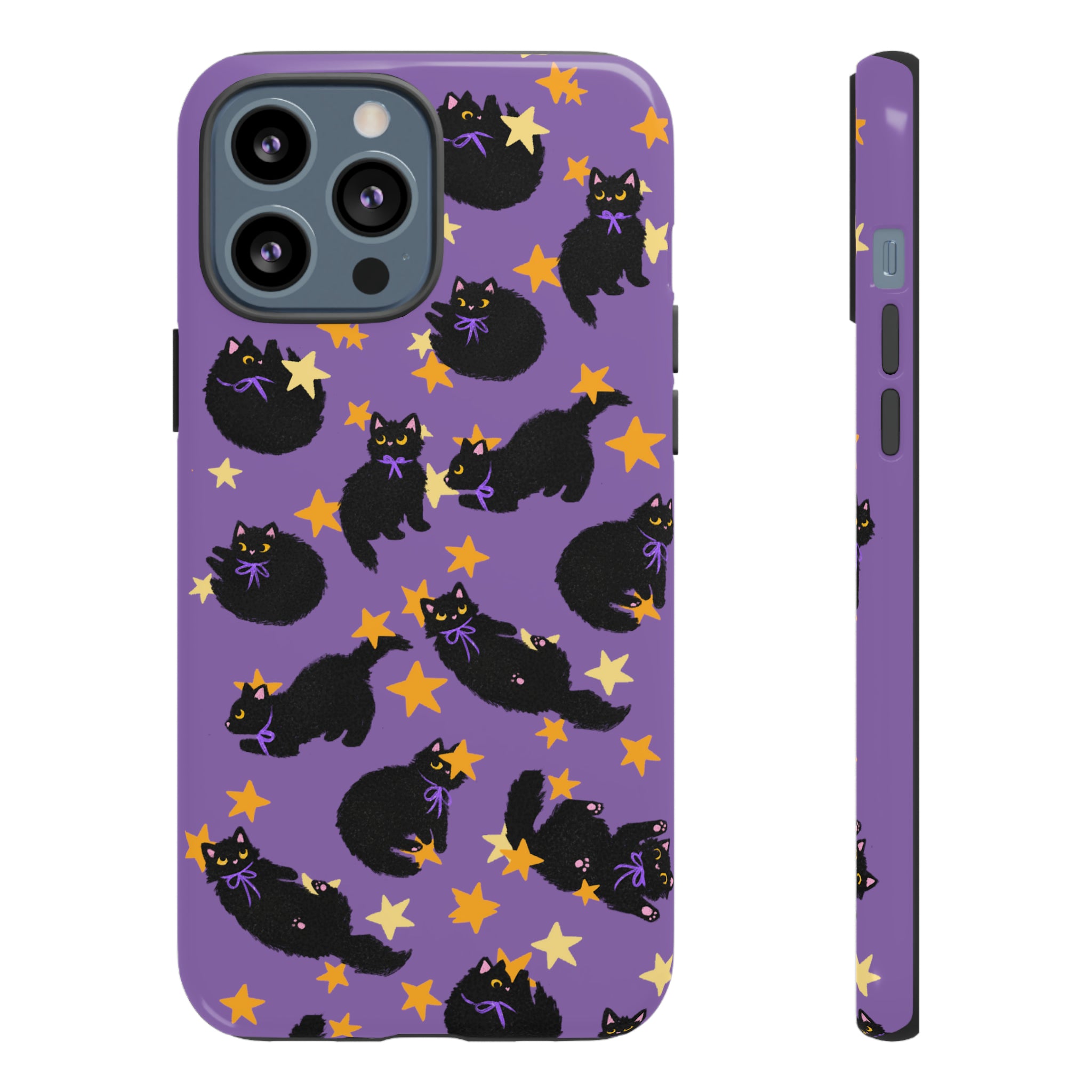 Black Kitty Phone Case The Pulp Girls