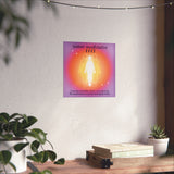1111 Angel Number Matte Art Print