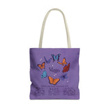 Virgo Butterfly Astrology Tote