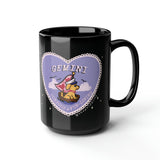 Lover Dog Astrology Mug - Gemini 15oz
