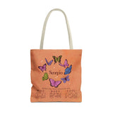 Scorpio Butterfly Astrology Tote