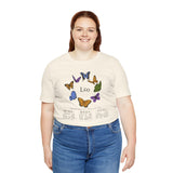 Leo Astrology Butterfly Tee