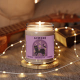 Gemini Cat Astrology Candle