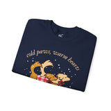 Cold Paws, Warm Hearts Crewneck Sweater