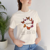 Sagittarius Astrology Butterfly Tee