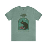 Pisces Cat Astrology Tee