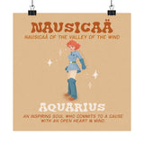 Studio Ghibli Fan - Nausicaa - Aquarius - Art Print