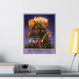 Gemini Autumn Home Astrology Art Print