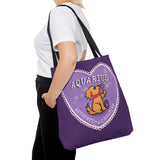 Aquarius Lover Dog Astrology Tote