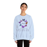 Pisces Butterfly Astrology Crewneck