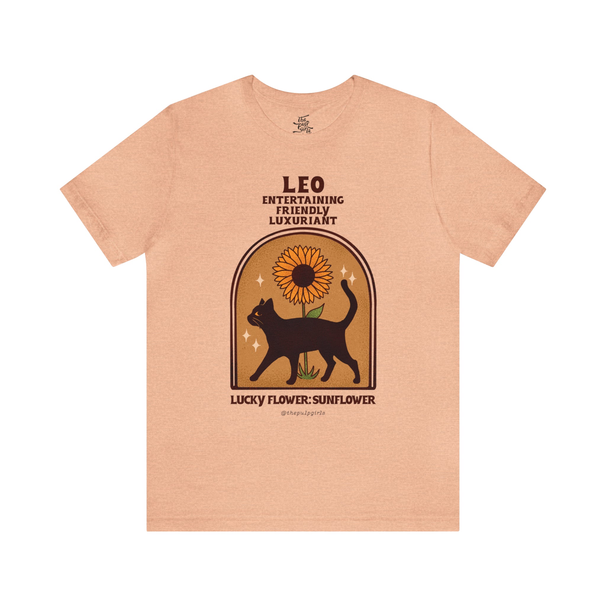 Leo Cat Astrology Tee