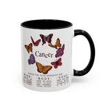 Cancer Butterfly Astrology Mug