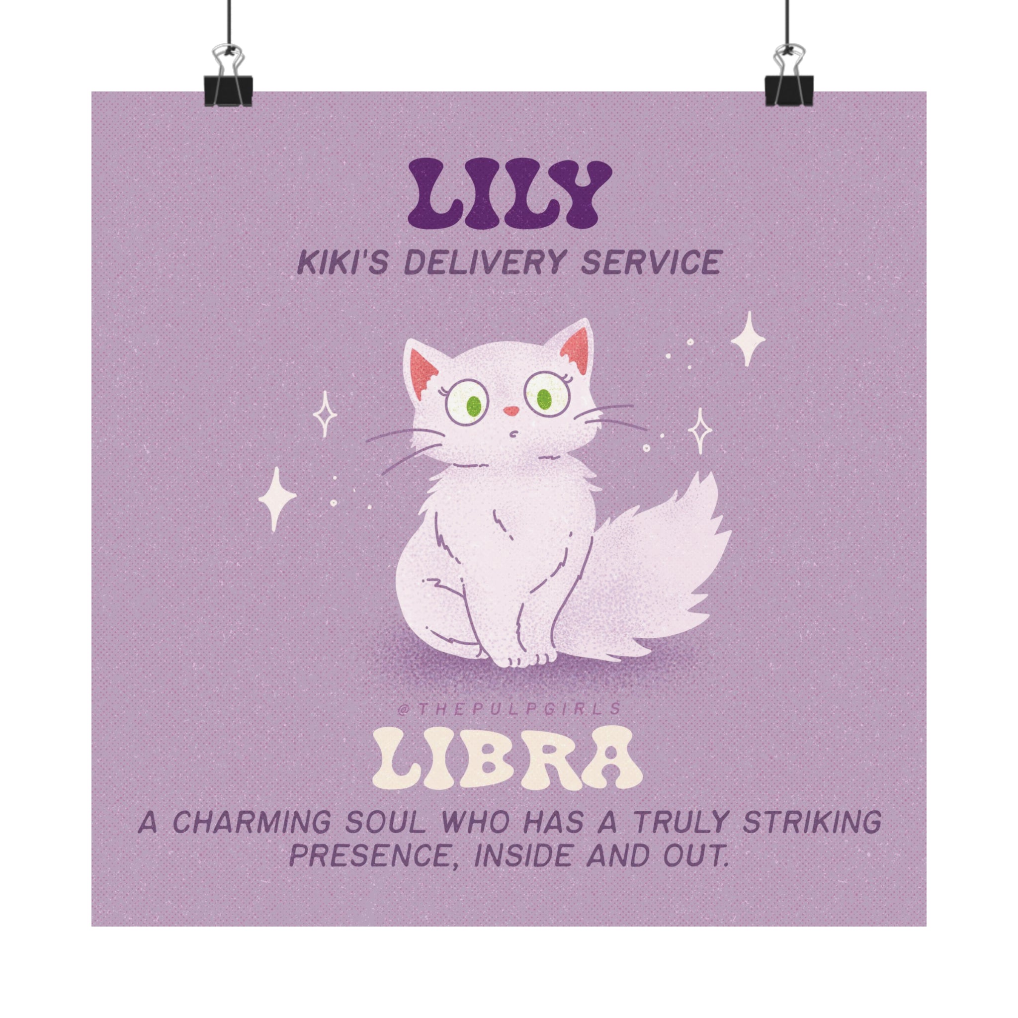 Studio Ghibli Fan - Lily - Libra - Art Print