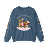 Cold Paws, Warm Hearts Crewneck Sweater