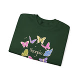 Scorpio Butterfly Astrology Crewneck