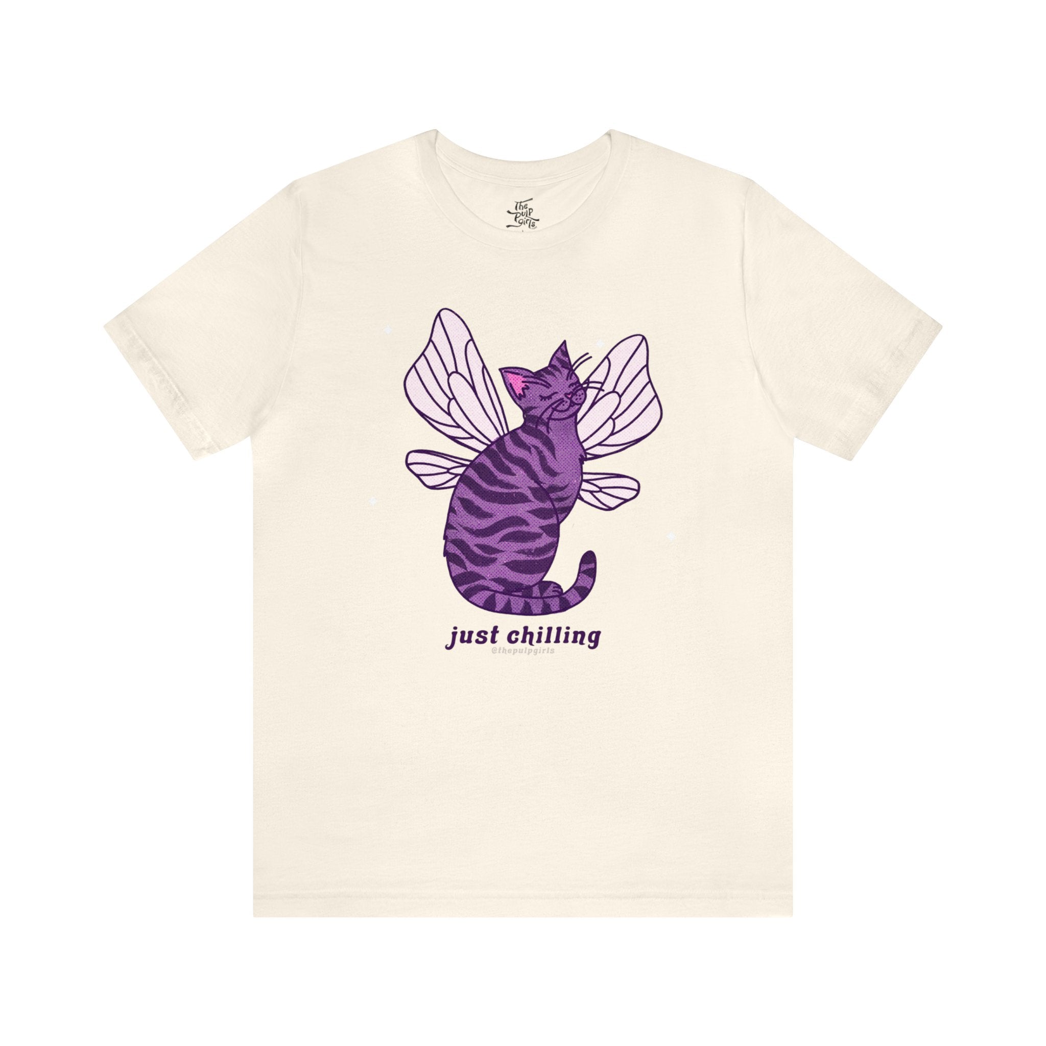 Just Chilling Fairy Cat Tee