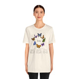 Leo Astrology Butterfly Tee