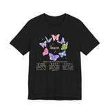 Taurus Astrology Butterfly Tee