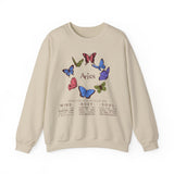 Aries Butterfly Astrology Crewneck