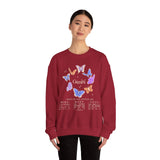 Gemini Butterfly Astrology Crewneck