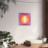 1111 Angel Number Matte Art Print