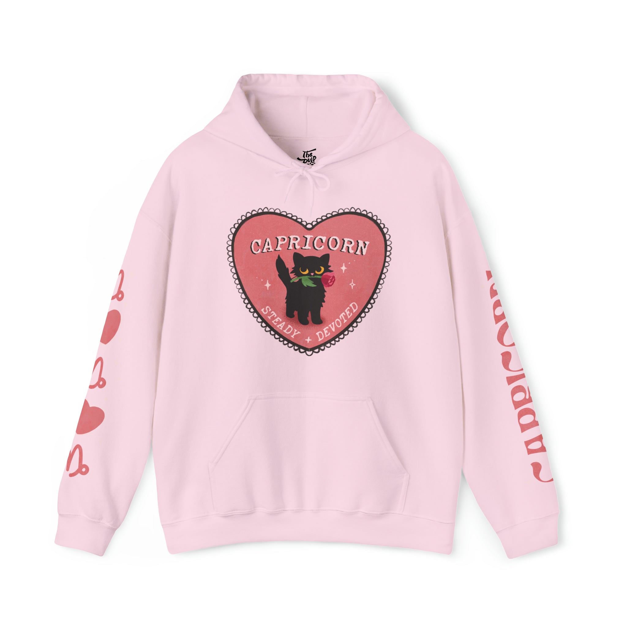 Capricorn Love Cat Astrology Hoodie