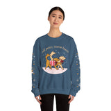 Cold Paws, Warm Hearts Crewneck Sweater