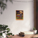 Virgo Autumn Home Astrology Art Print